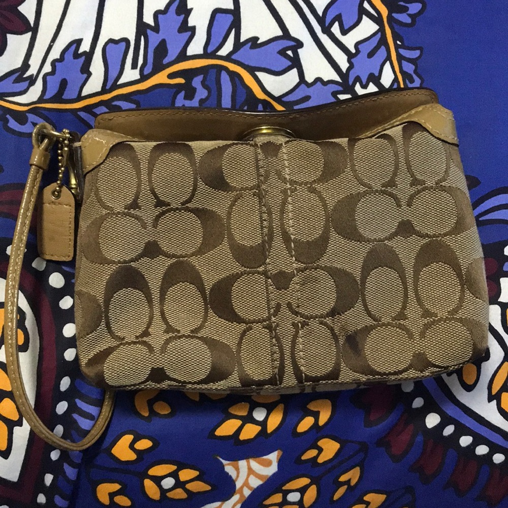 Coach wristlet/ handbag